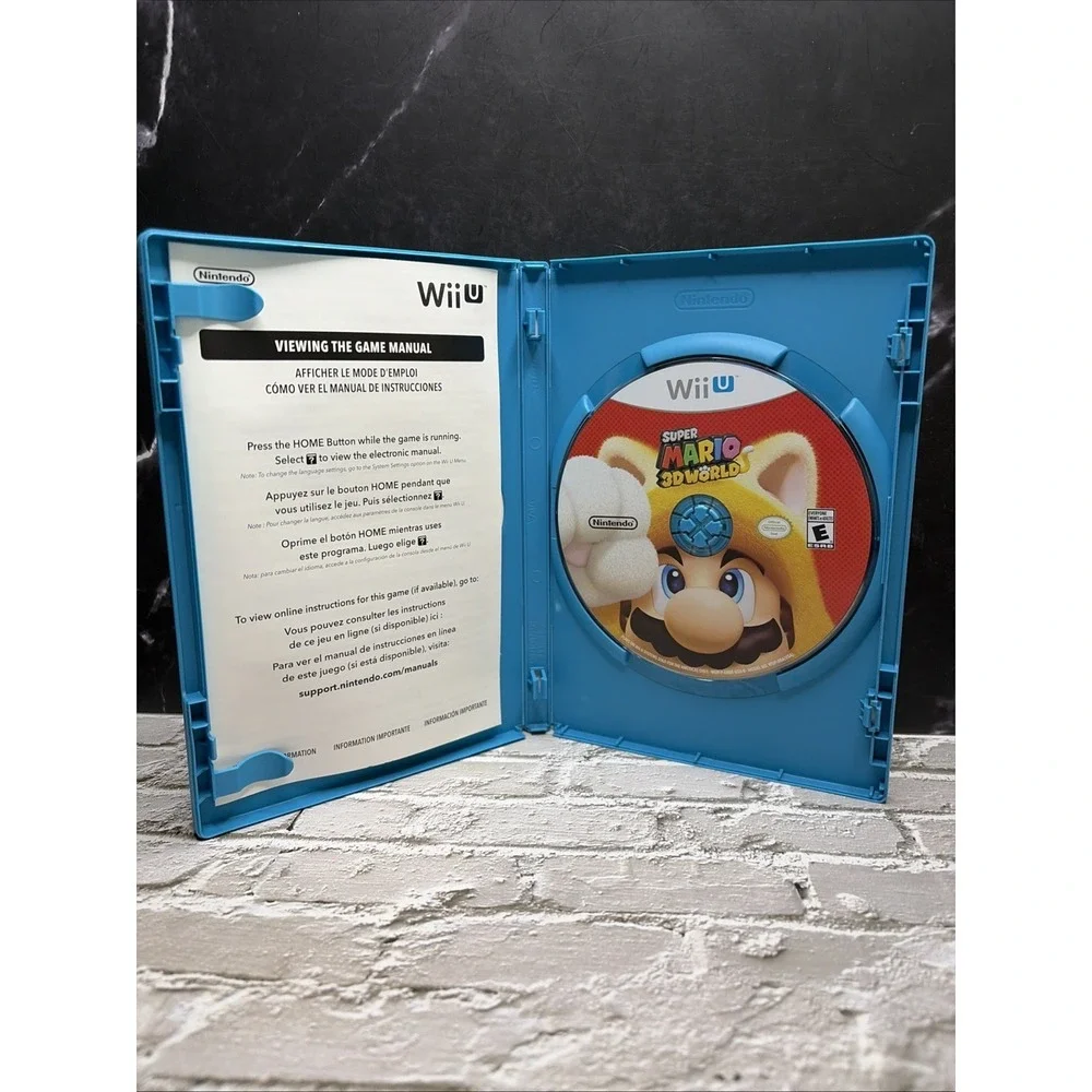 Super Mario 3D World Nintendo Wii U Nintendo Selects Edition Mario Luigi Peach